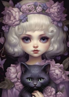 Fantasy Cat Lady