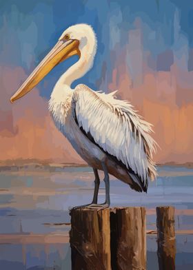 American White Pelican