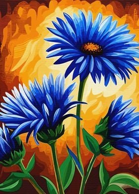 Blue Flowers