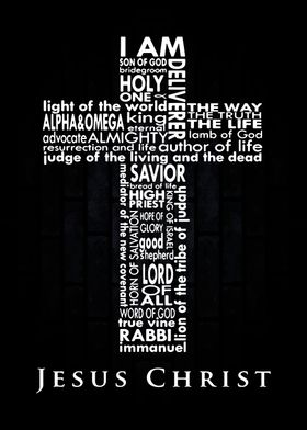 Names of Jesus In Cross