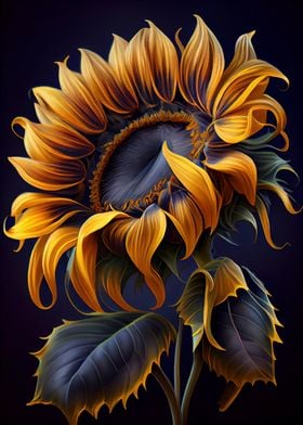 Enchanted Sunflower XLII