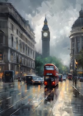 London painting