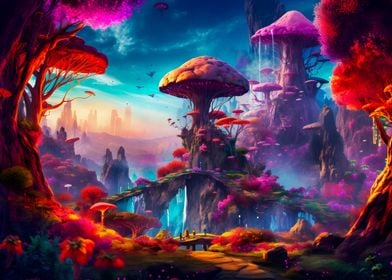 Fantasy Mushroom