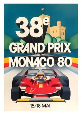 38 Grand Prix Monaco 1980