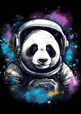 Panda Astronaut