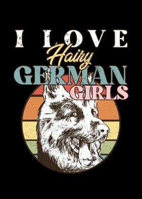 Funny German Shepherd Dog