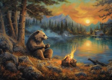 Smokey Bear Campfire