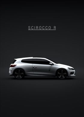 2016 VW Scirocco R  White