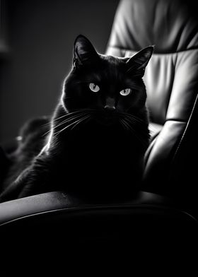 Zen Black Cat Relaxing