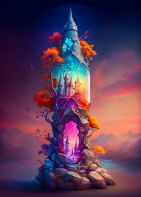 Palace in a bottle