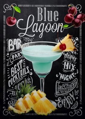 Blue Lagoon Cocktail