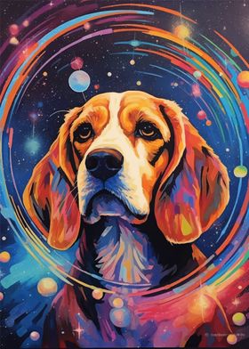 Beagle Dog In The Galaxy