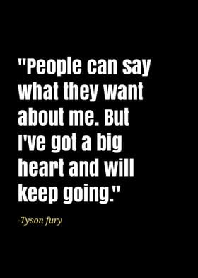 Tyson fury quotes 