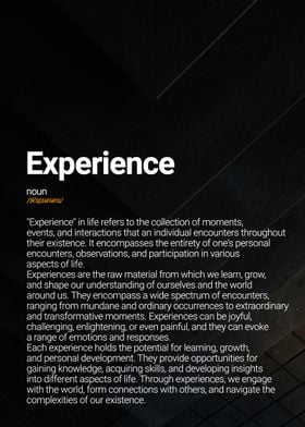 Experience