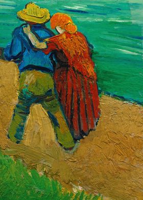 Two Lovers 1888 van Gogh