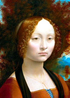 Ginevra de Benci Da Vinci