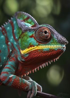 Mesmerizing chameleon