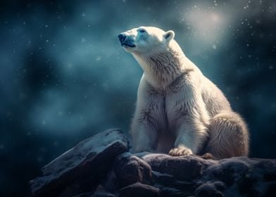 Polar Bear Wildlife Photo