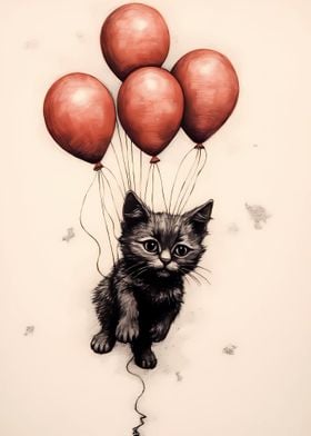 Cat Balloon