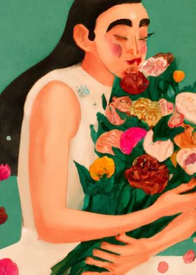 Women with Flowers