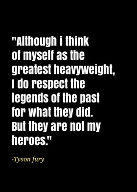 Tyson fury quotes 