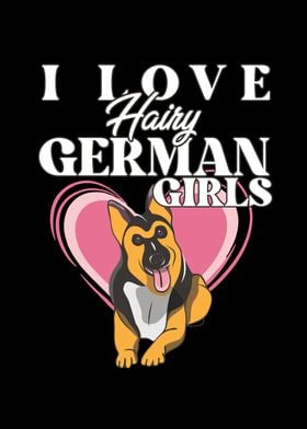I Love Hairy German Girls