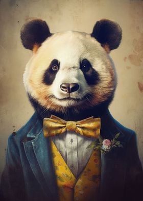 Mr Dapper Panda Bear