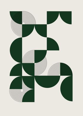 green geometric