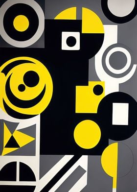 Abstract Bauhaus Shapes