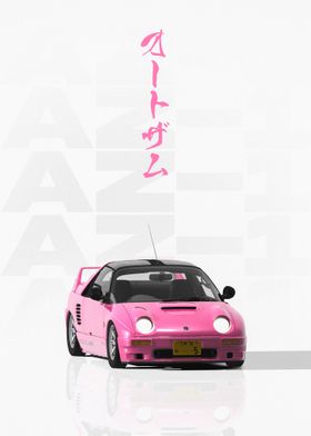 Japanese pink Autozam AZ1