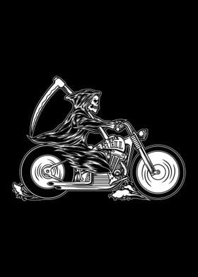 reaper rider BnW