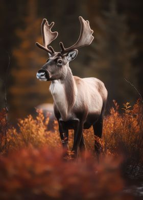 Powerful caribou