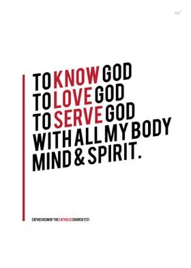 Know Love Serve God CCC