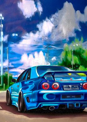 Nissan GTR R34