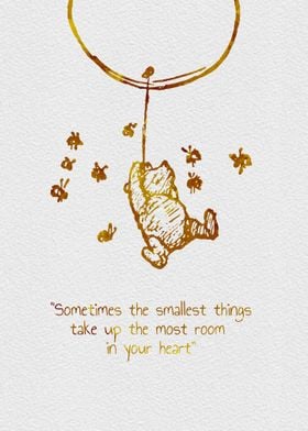 Bear Quotes Nursery Art