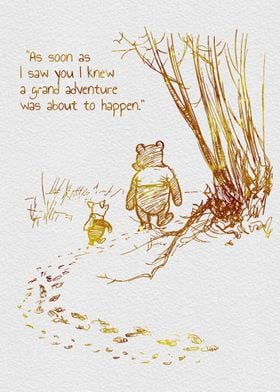 Bear Quotes Nursery Art