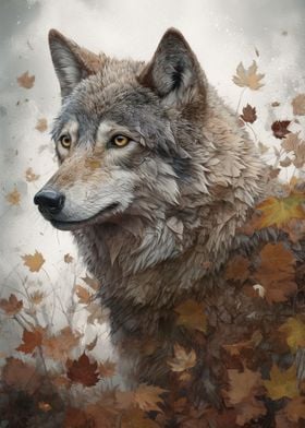 Fierce Beauty Of Wolf Art 