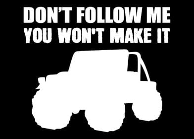 Dont follow me Car Owner 