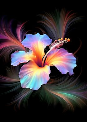 Lily Fractal Flower