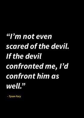 Tyson Fury quotes 