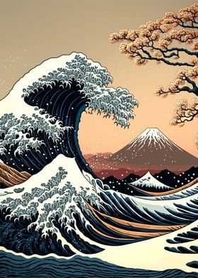 sea wave Japanese art 2