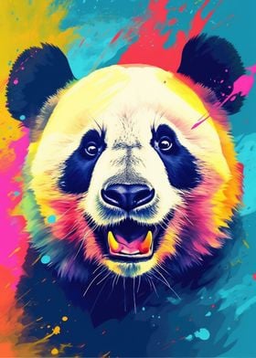 Panda Bear Portrait