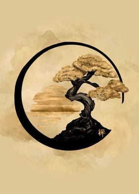 Enso Zen Circle Bonsai 