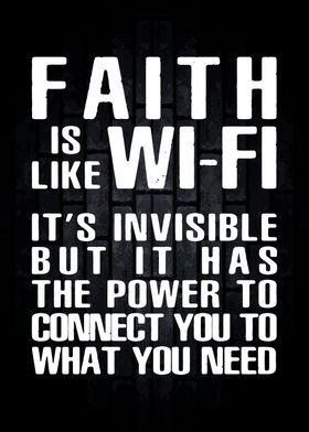 Faith Is Like Wifi