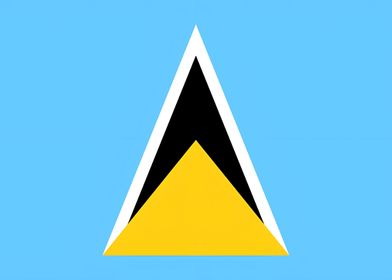 Flag of Saint Lucia