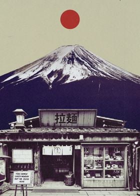 Ramen Shop In Mount Fuji