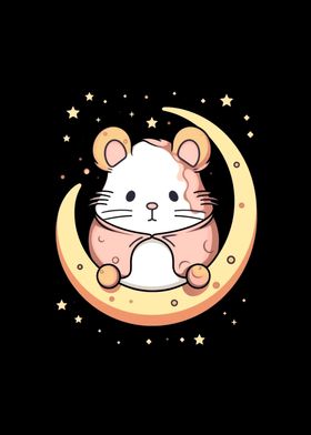 Hamster Crescent Moon