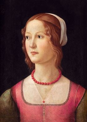 Portrait of a young woman 