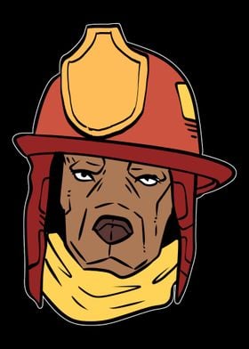 Pitbull Firefighter Pitbul