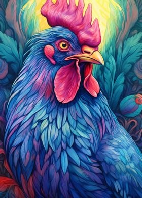 Chicken Colorful